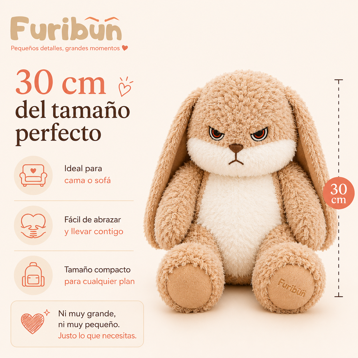 Furibun™ Peluche Gruñón
